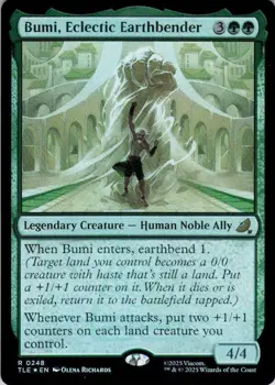 MTG Bumi, Eclectic Earthbender (248) | NM Foil | Avatar: Eternal-Legal (TLE) - Image 2