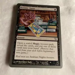 Booster Tutor Unhinged instant MTG NM 51 magic the gathering - Image 1