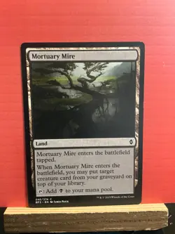 Battle for Zendikar Magic: The Gathering Mortuary Mire - Image 1