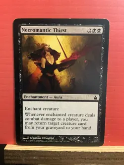Necromantic Thirst Ravnica: City of Guilds Regular - Image 1