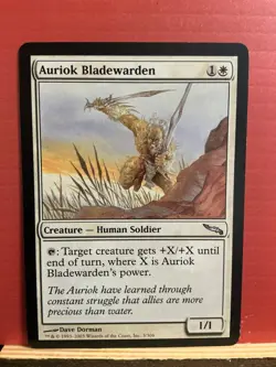 Auriok Bladewarden Mirrodin Regular - Image 1