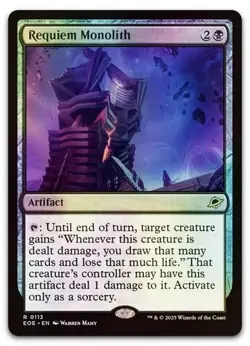 Requiem Monolith #113 (Foil) (NM) Edge of Eternities EOE Magic MTG - Image 1