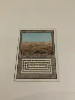 Scrubland Revised Mp Moderate Play Magic The Gathering B - Image 1