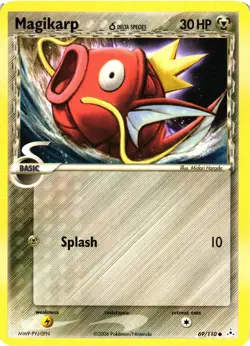Pokemon TCG Magikarp (Delta Species) 69/110 Holon Phantoms Regular VLP - Image 1