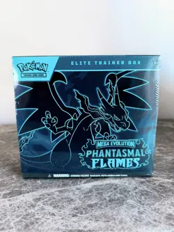 US Seller Pokemon Phantasmal Flames Elite Trainer Box ETB Factory Sealed - Image 1