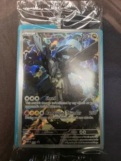 N's Zekrom #31 Promo Ascended Hero's ETB Pokemon Center Sealed - Image 1