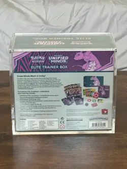 2019 Pokemon TCG Sun & Moon Unified Minds Elite Trainer Box SEALED ETB with Case - Image 3