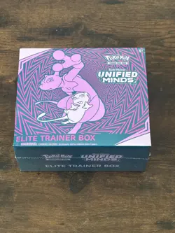 2019 Pokemon TCG Sun & Moon Unified Minds Elite Trainer Box SEALED ETB with Case - Image 5