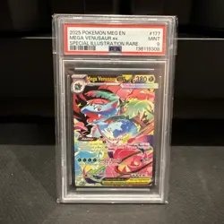 2025 POKEMON MEGA EVOLUTION SPECIAL ILLUSTRATION RARE MEGA VENUSAUR EX PSA 9 - Image 1