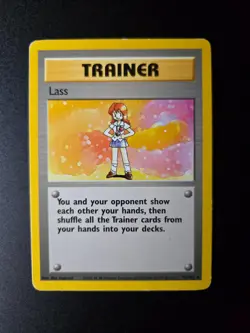 Lass #75 Pokemon Base Set HP - Image 3