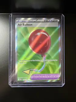 Pokemon TCG Air BalloonUltra Rare Holo Trainer 166/132 Mega Evolution English NM - Image 1