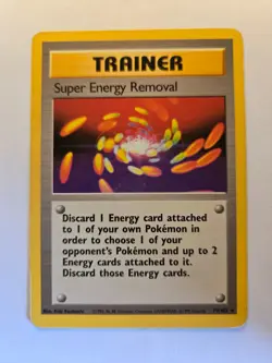Super Energy Removal #79 Pokemon Base Set HP - Image 1