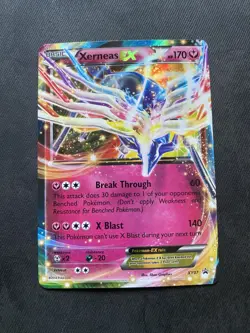 Played Xerneas EX - Holo #XY07 XY Promo Pokemon TCG - Image 1