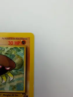 #50/62 Kabuto Normal Common - Pokemon TCG Fossil - Vintage - LP (See Photos) - Image 4