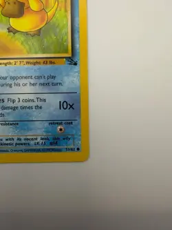#53/62 Psyduck Normal Common - Pokemon TCG Fossil - Vintage - LP (See Photos) - Image 5