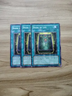 Yu-Gi-Oh! - Book Of Life 3X - Full Playset - Image 1