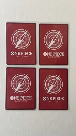 One Piece S-Chinese Card Game Europe America 2nd ANNIVERSARY Set of 4 NM/MINT - Image 2