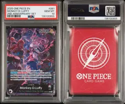 One Piece TCG 2nd Anniversary Set English! Sequential Set. Six PSA 10. Two PSA 9 - Image 2