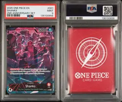 One Piece TCG 2nd Anniversary Set English! Sequential Set. Six PSA 10. Two PSA 9 - Image 3