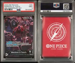 One Piece TCG 2nd Anniversary Set English! Sequential Set. Six PSA 10. Two PSA 9 - Image 4