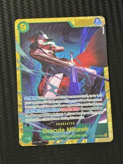 Dracule Mihawk | OP14-119 SEC | One Piece | The Azure Sea’s Seven | Foil | SEC - Image 1