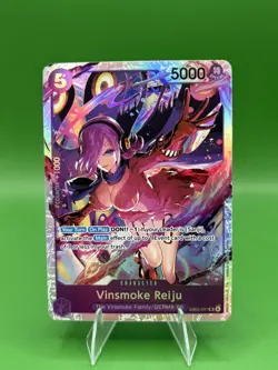 One Piece TCG - Vinsmoke Reiju PRERELEASE ENGLISH EB03-031 HEROINES SR Near Mint - Image 1