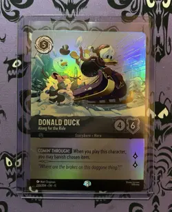 Disney Lorcana Donald Duck - Along for the Ride Epic 220/204 Winterspell - Image 1