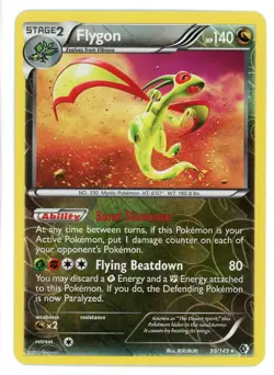 Flygon Reverse Holo 99/149 Boundaries Crossed Pokemon Card - Image 1