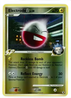 Electrode G Reverse Holo 39/111 Rising Rivals Pokemon Card - Image 1