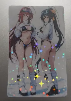akeno Himejima and rias waifu Highschool dxd Card - Image 1