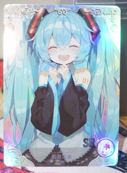 Hatsune Miku Goddess Story SR Foil Waifu Card ns-11sr-36 - Image 1