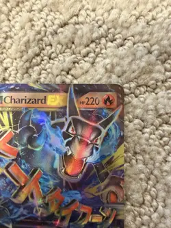 Pokemon M Charizard EX Full Art Mega Evolution Holo 220 HP Card 108/106 - Image 2