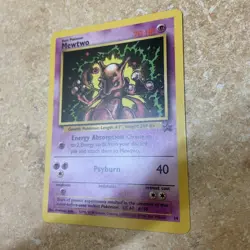 Pokemon Card - Mewtwo WOTC Black Star Promo 14 NM Excellent - Image 5