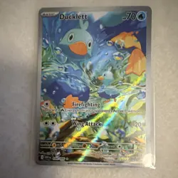 Pokemon TCG BLK EN 086 9 Card Lot Basic Stage 1 Holo Litwick Ducklett Panpour - Image 4
