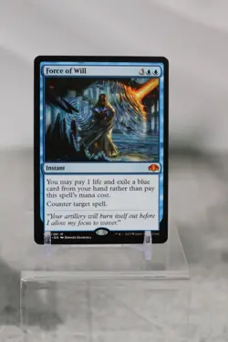 MTG Dominaria Remastered DMR Force of Will MINT - Image 1