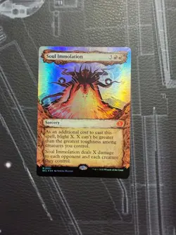 Soul Immolation Lorwyn Eclipsed Showcase Foil Mythic Rare - Image 1