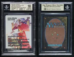 Purphoros God of the Forge Kefka Palazzo Japanese Foil Magic BGS 10 PRISTINE - Image 3