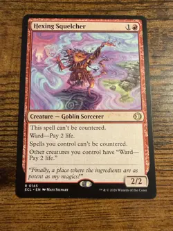 MTG Lorwyn Eclipsed Hexing Squelcher - Image 1