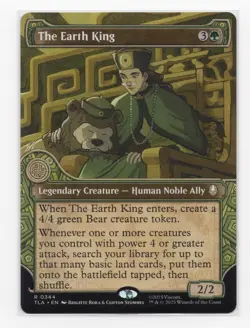 The Earth King | #344 | Rare | Non-Foil | Avatar Magic MTG TLA - Image 1