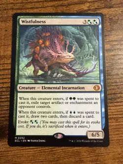 MTG Lorwyn Eclipsed Wistfulness Mythic! - Image 1