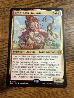 MTG Lorwyn Eclipsed Bre of Clan Stoutarm - Image 1