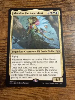 MTG Magic The Gathering Lorwyn Eclipsed Maralen Fae Ascendant - Image 1