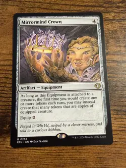 MTG Magic The Gathering Lorwyn Eclipsed Mirrormind Crown - Image 1