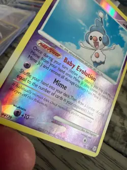 2007 Pokemon Mime Jr. 90/130 Reverse Holo LP Diamond and Pearl - Image 3