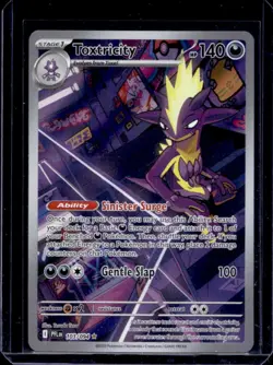 2025 Pokemon Phantasmal Flames Toxtricity Illustration Rare #103/094 - Image 1