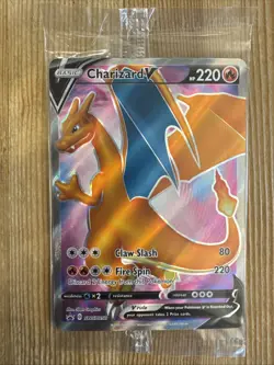 Charizard V - SWSH050 - Pokemon Sword & Shield Promo SEALED Ultra Rare NM - Image 1