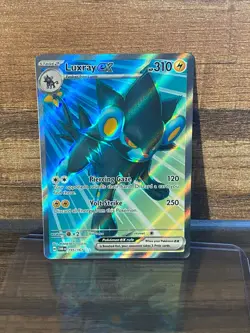 Luxray ex 195/167 Sv06: Pokemon Twilight Masquerade Holo Ultra Rare - Image 1