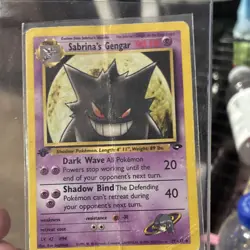 Pokemon TCG Sabrina's Gengar Gym Challenge Rare 29/132 90 HP Wizards - Image 1