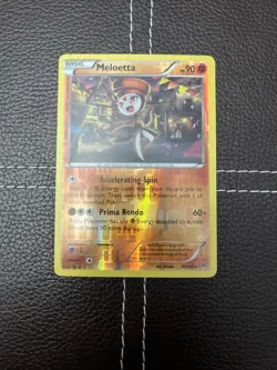 Pokemon TCG - Meloetta - 85/162 - XY Breakthrough - VLP Reverse Holo Rare (2015) - Image 1