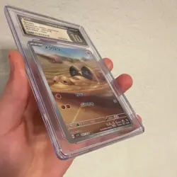 Pokemon Sandile 087/078 Sv1s: Scarlet Ex Art Rare Holo CGC Pristine 10 2023 - Image 2